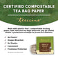 Teeccino French Roast Herbal Tea - Caffeine Free Coffee Alternative, 25 Tea Bags, 25 Count
