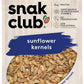 Snak Club Roasted & Salted Sunflower Kernels  7.5 Ounce (Pack of 6)