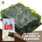 KWANGCHEONKIM Seasoned Sea  Snacks - 27 Packs of Roasted Laver, 4g Each, Total 108g