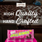 Joyva Original Jell Rings | Box of 24, 3 Packs | Sweet Jell Center with Smooth Dark Chocolate Coating | Kosher Parve | Free of D