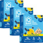 IQBAR Brain and Body Plant Protein Bars - Lemon Blueberry - 36 Count  Low Carb  High Fiber  Gluten Free  Healthy Vegan Snacks - Low Sugar Keto Bar