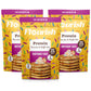 Flourish Protein Pancake & Waffle Mix, Birthday Cake Flavor, 5.06 oz (Pack of 3), High Protein, No Added Sugar, Made in Canada
