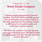 Sweet Candy Company Salt Water Taffy Individually Wrapped- Salt Water Taffy Candy Bulk, Old Fashioned Watermelon Flavor, Soft & Chewy, Single Flavor Assortment, Gluten Free- 3 Lb, Watermelon Flavored