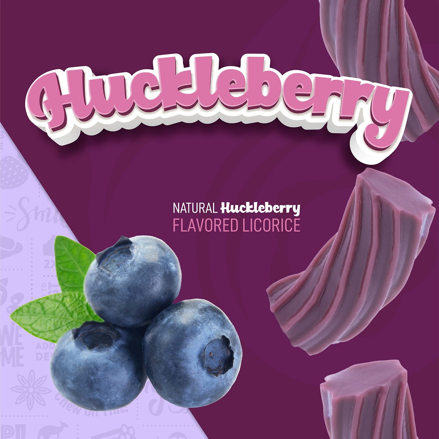 Wiley Wallaby Licorice 10 Ounce Classic Gourmet Soft & Chewy Australian Huckleberry Licorice Candy Twists, 1 Pack