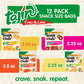 Snak Club Tajin Gummy Candy Fruit Rings, Gummies with Chili and Lime Seasoning, Mild Spice, Gluten-Free and Vegan Snacks, Assort