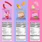 Smartsweets Variety Pack Sampler, Pack Of 6 Individual Flavors, Low Sugar & Calorie Candy - Sweet Fish, Sourmelon Bites, Peach Rings, Sour Blast Buddies, Red Twists, & New Soft Caramels