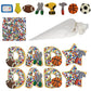Dad Designer Cookie Decorating Kit For Father'S Day - 8 Pre-Baked Vanilla Cookies With Cookie Icing, Edible Decorations And Glit