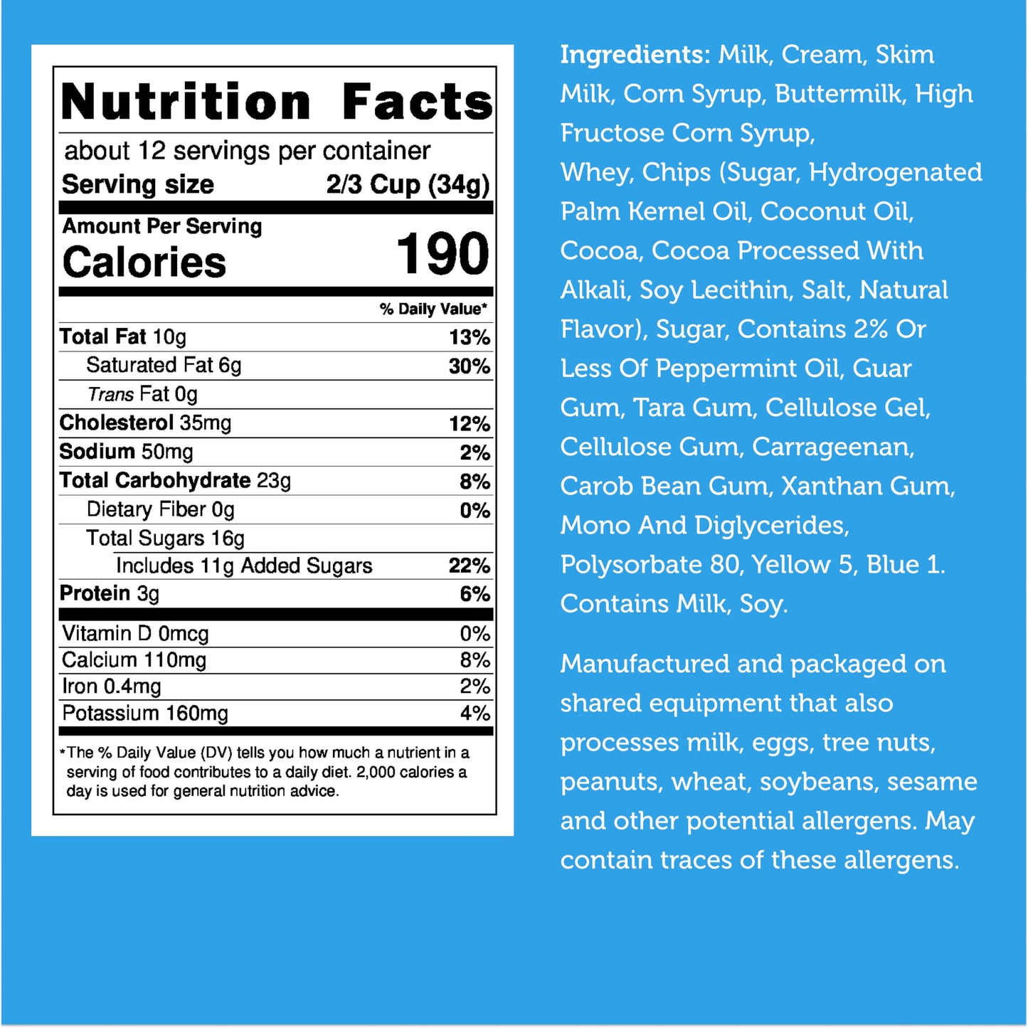 Arctic Farms Freeze Dried Ice Cream Bits Bagged And Boxed - Does Not Melt (Mint Chocolate Chip, 1Lb)