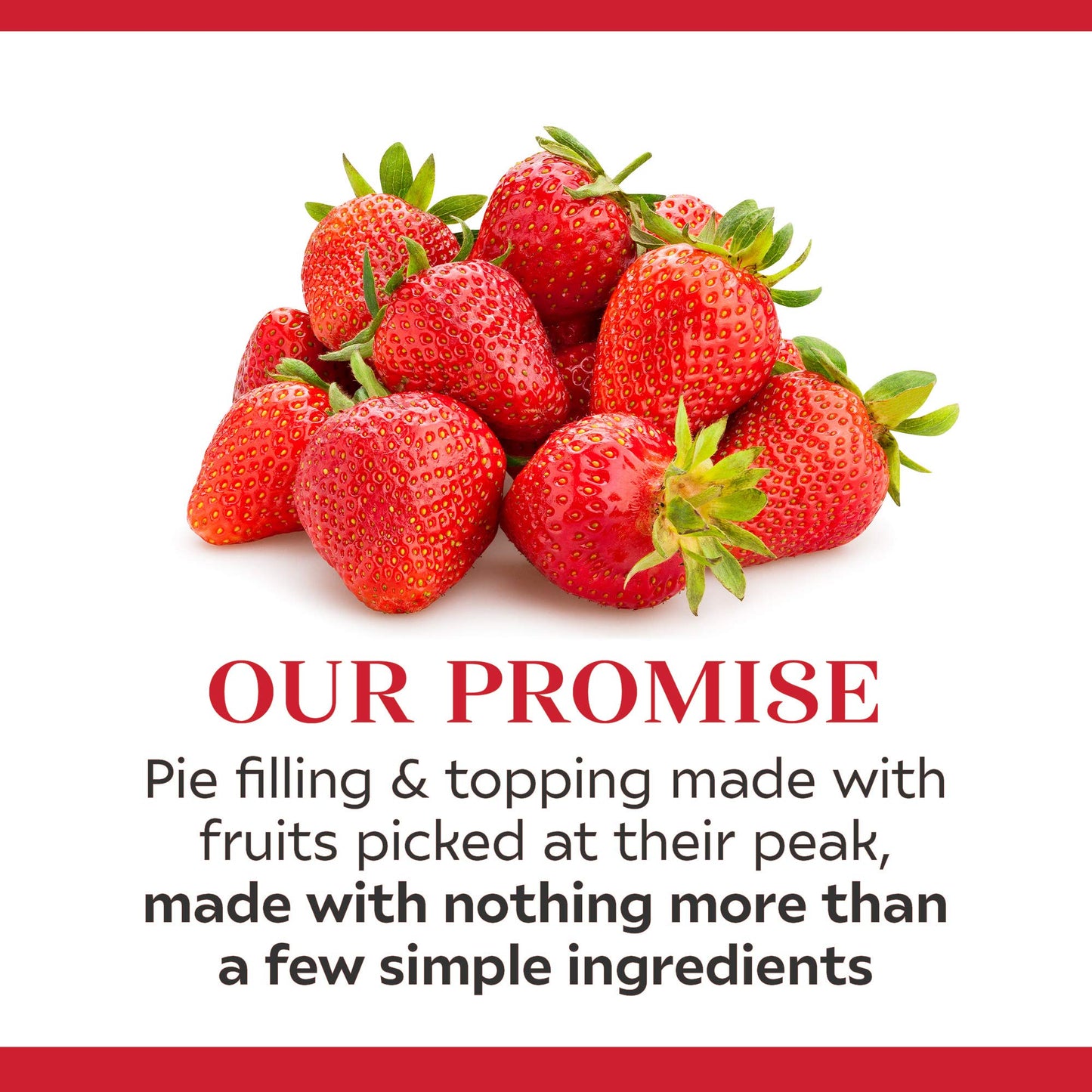 Duncan Hines Comstock Simply Pie Filling, Strawberry, 21 Ounce (Pack of 8)