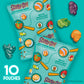 Scooby-Doo Fruit Flavored Snacks, Gluten Free, Kids Snacks, 10 Ct, 8 oz