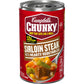 Campbell’S Chunky Soup, Sirloin Steak With Hearty Vegetables Soup, 18.8 Oz Can