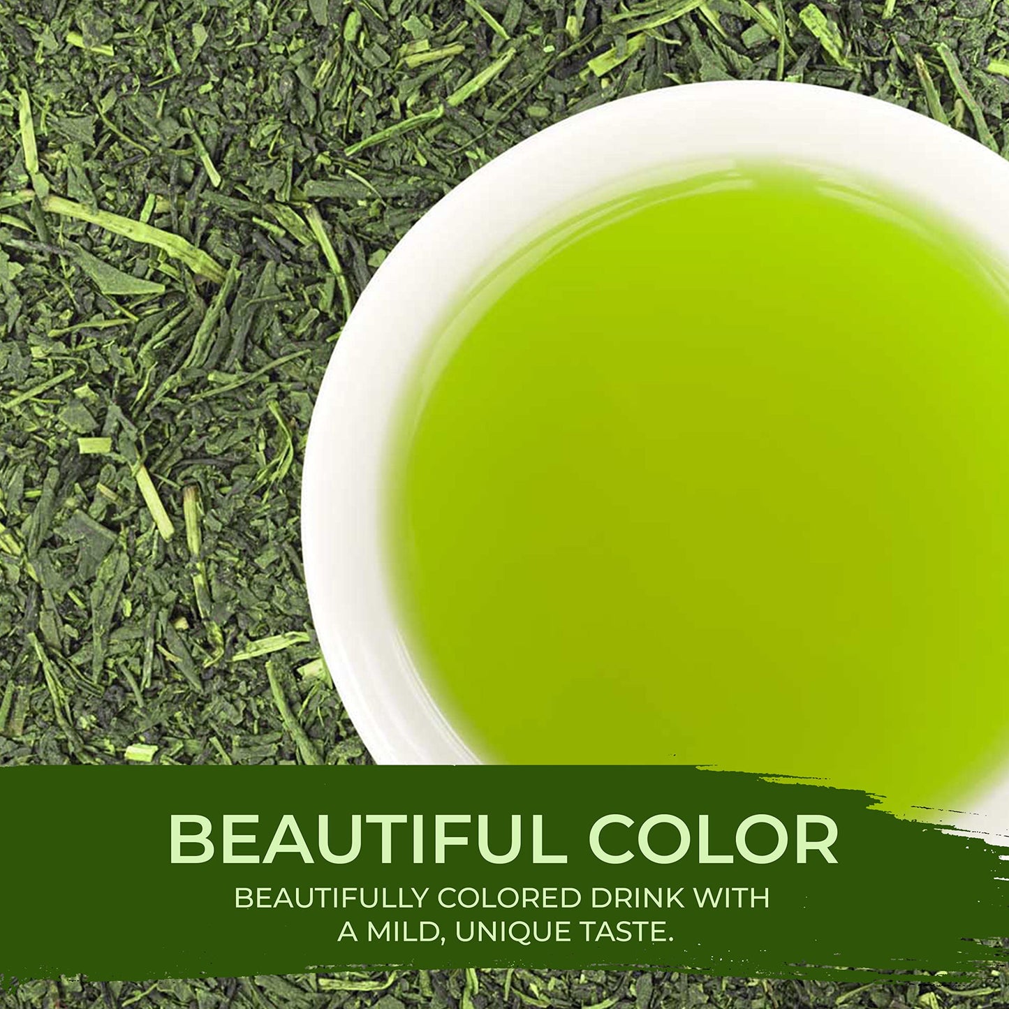 Japanese Green Tea Co. Aracha Gokuzyo Japanese Green Tea (50 Pack) - Highest-Grade Deep Steamed Sencha Organic Japanese Crude Te