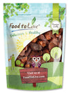 Food to Live Whole Dried Strawberries, 8 Ounces - Delicious Snack, Vegan, Kosher, Sweetened, Unsulfured, Bulk, Product of the US