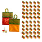 Lovenspire Haldi Kumkum Packets Bulk 100 Pc Handbag Style Mini Packs Enhanced Sindoor And Turmeric Powder Combo - Hindu Thamboolam Set For Indian Wedding Havan Durga Puja Festive Essentials Return Gift