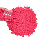 Sentovac Edible Red Hearts Sprinkles For Decorating 1 Bottle 2.82Oz/ 80G | Cake Cupcakes And Ice Cream Topper Decorations