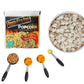 All in One Popcorn Packs - Wabash Valley Farms All Inclusive Popping Kits, Open Fire Pop, Popcorn Kernels for Outdoor Popping, P
