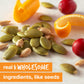 Kind Seeds Fruit & Nuts Snack Bar, Orange Cranberry | 5G Protein, High Fiber, Gluten Free Bars, 1.4 Oz, 12 Count