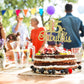 Gyufise 1Pc 15 & Fabulous Cake Topper Gold Glitter Fifteen And Fabulous Cake Toppers Happy 15Th Birthday Cake Pick For 15Th Wedd