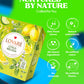 LOVARE Citrus Melissa Tea Bags - Green Tea, Mint, Lemongrass, Orange Peel - 32 Individually Wrapped Bags (1.5 g Each)