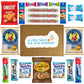 Hangry Kit Birthday Snack Box - (20 Ct) Happy Birthday Gift Basket Care Package - Contains Birthday Snacks, Cookies, Chips, Cand