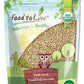 Food to Live - Gluten Free Organic Buckwheat Groats, 3 Pounds - Hulled Raw Non-GMO Whole Grain. Quick-Cooking. Perfect for Kasha