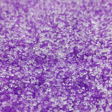 Edible Sanding Sugar Sprinkles For Cookie Decorating, Sugar Sprinkle Mix For Celebration Cakes, Cupcakes, Cookies, 3Oz (Purple&W