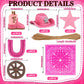 Cowgirl Cake Decorations Cowgirl Hat And Boot Cake Toppers Western Cowboy Cowgirl Birthday Baby Shower For Western Theme Party F