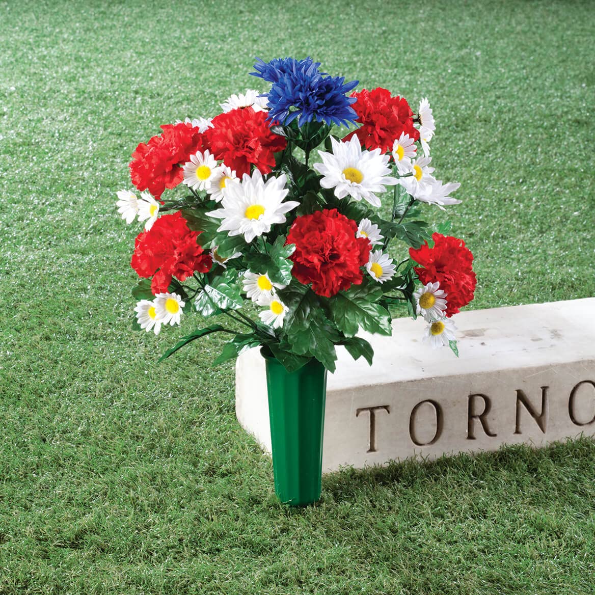 Patriotic Bouquet Memorial By Oakridgetm, Set Of 2