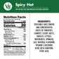 V8 100% Vegetable Juice, Spicy Hot, 5.5 fl oz Can, Pack of 48, Model 200000026923