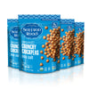 Saffron Road Organic Crunchy Chickpea Snacks-Gluten Free, Non-Gmo, Halal, Kosher, Vegan (Sea Salt, 6 Oz (4 Pack))