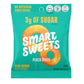 Smartsweets Peach Rings, Candy With Low Sugar 3G, Low Calorie 100, Net Carb 10, Plant Based, Gluten Free, No Artifical Colors Or Sweeteners 1.8 Oz Bags (Pack Of 6)