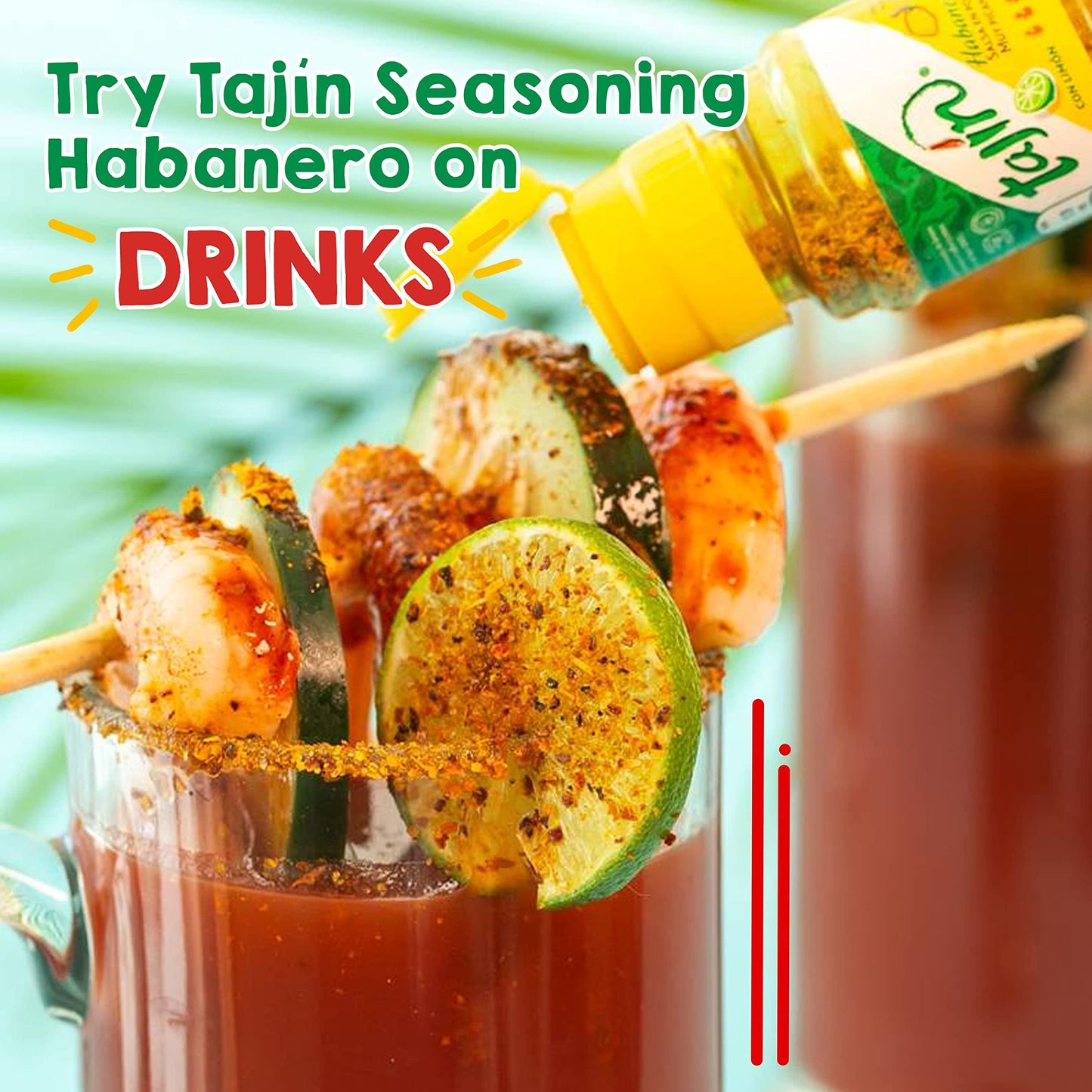 Tajin Habanero Seasoning 1.6 oz (Pack of 24)