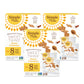 Simple Mills Snack Packs Honey Cinnamon Seed & Nut Flour Sweet Thins, Paleo Friendly & Delicious Sweet Thin Cookies, Good for Sn