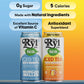 Ryl Iced Tea Front Porch Pack  Sweet Tea and Half N Half - Antioxidant Superblend  No Artificial Ingredients  Zero Sugar  Five Calories  Low Carb  Non-GMO  Made in the USA  12-Pack  16 Fl Oz