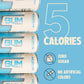 Bum Energy Sugar-Free Energy Drink, Blue Snow Cone, Natural Caffeine, 12 oz, Pack of 12