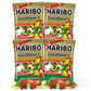 Haribo Christmas Gummy Bears, Fruit Flavored Red White And Green Chewy Candies, Festive Stocking Stuffer Gift, 4 Ounces (Pack Of 4)