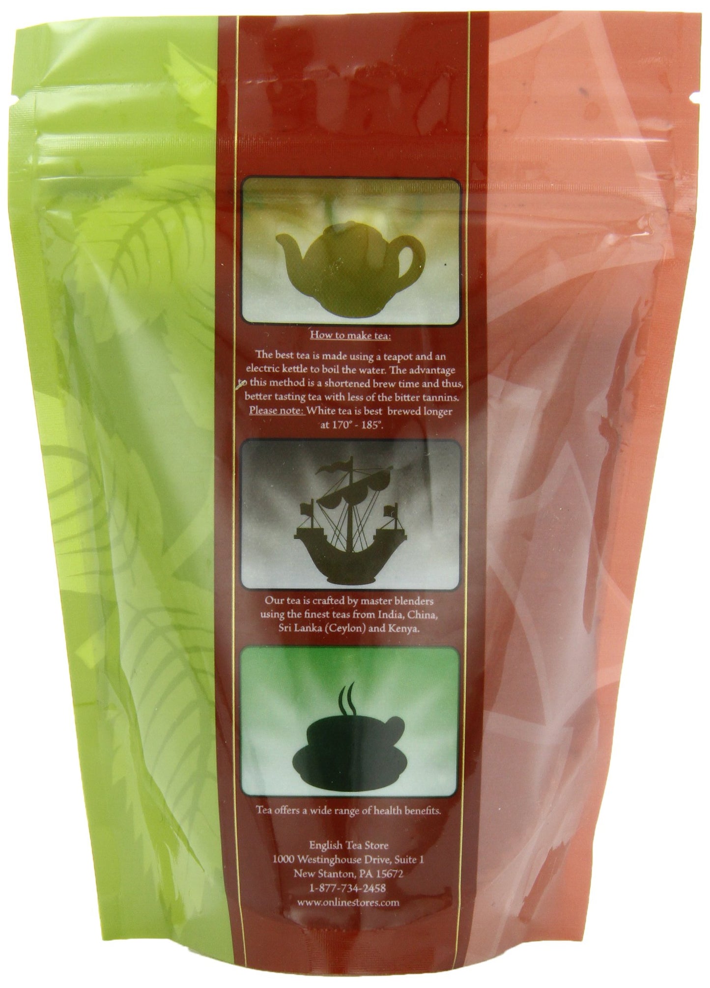 English Tea Store Loose Leaf Tea - 2nd Flush Darjeeling, Authentic Muscatel Flavor, 4oz Resealable Pouch