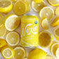 Nixie Sparkling Water, Lemon | 12 Fl Oz Cans, 24 Pack | Organic, Vegan, Non-Gmo, Gluten Free, 0 Calories, 0 Sugar, 0 Sodium