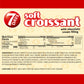 7Days Soft croissant, chocolate croissant, Breakfast Pastry, Individually Wrapped On The go Snack, Non-gMO (Pack of 6)