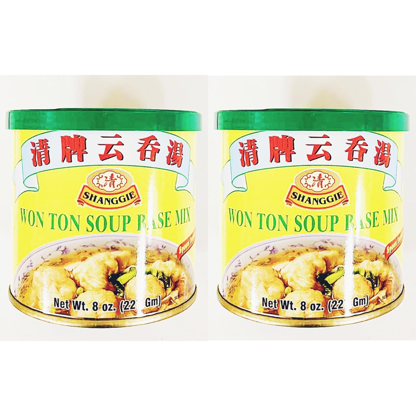 Shanggie Won Ton Soup Base Mix, 8 oz, Pack of 2