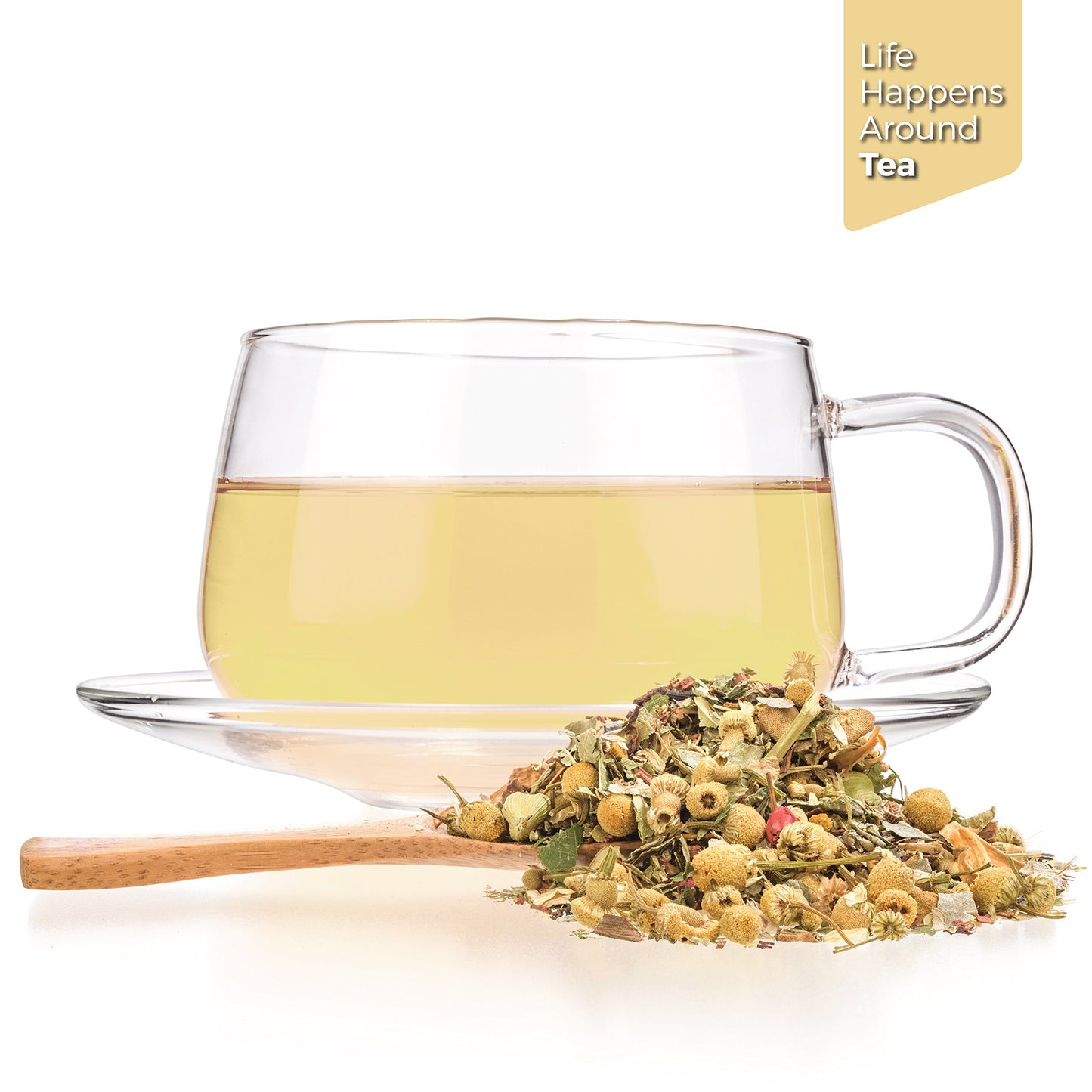 Tealyra Herbal Loose Leaf Tea - Chamomile Honeybush Lavender - Caffeine-Free - 4 Ounce (Pack of 1)
