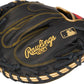 Rawlings  R9 Baseball Catchers Mitt  325 1-Piece Solid Web  Right Hand Throw