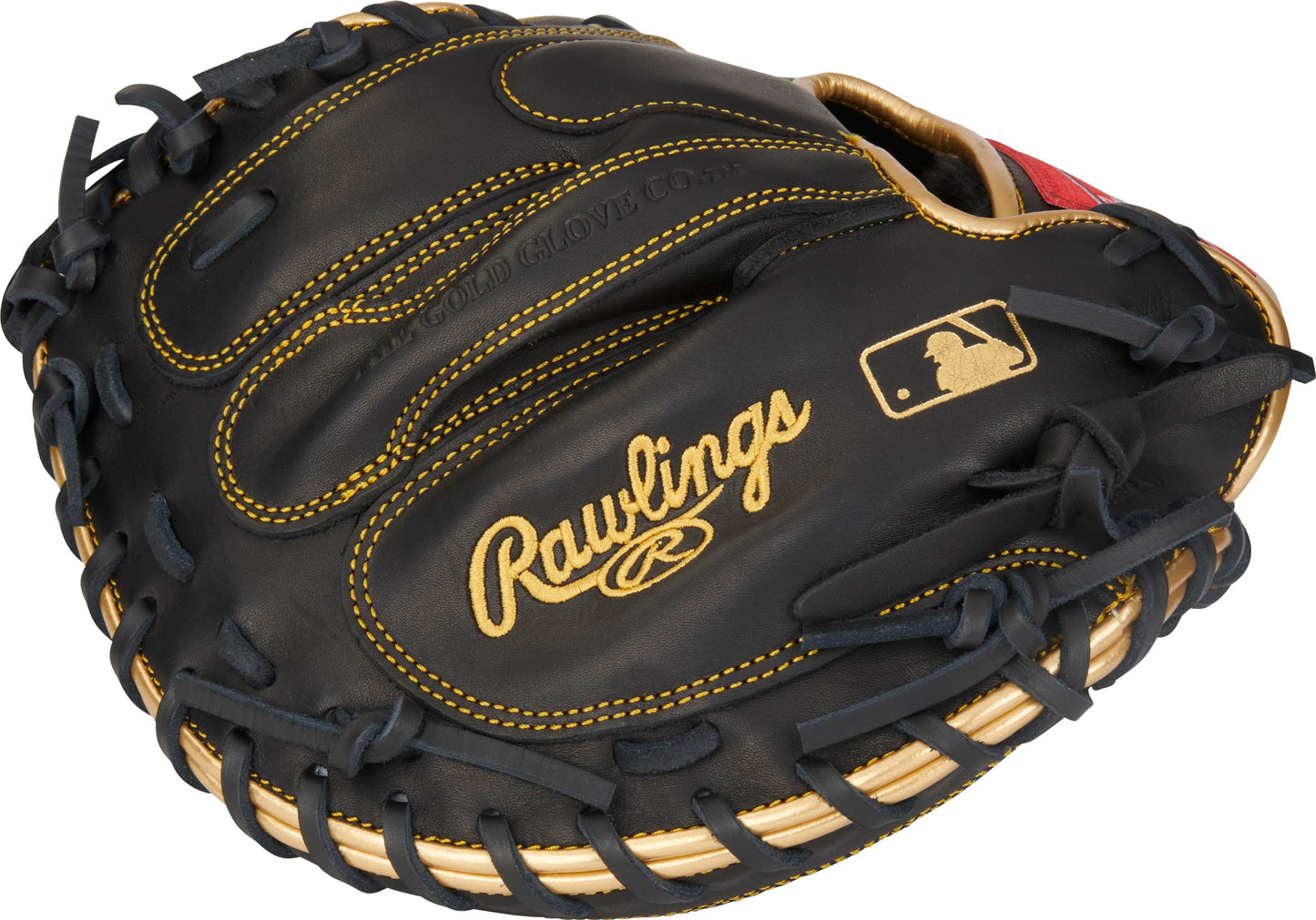 Rawlings  R9 Baseball Catchers Mitt  325 1-Piece Solid Web  Right Hand Throw