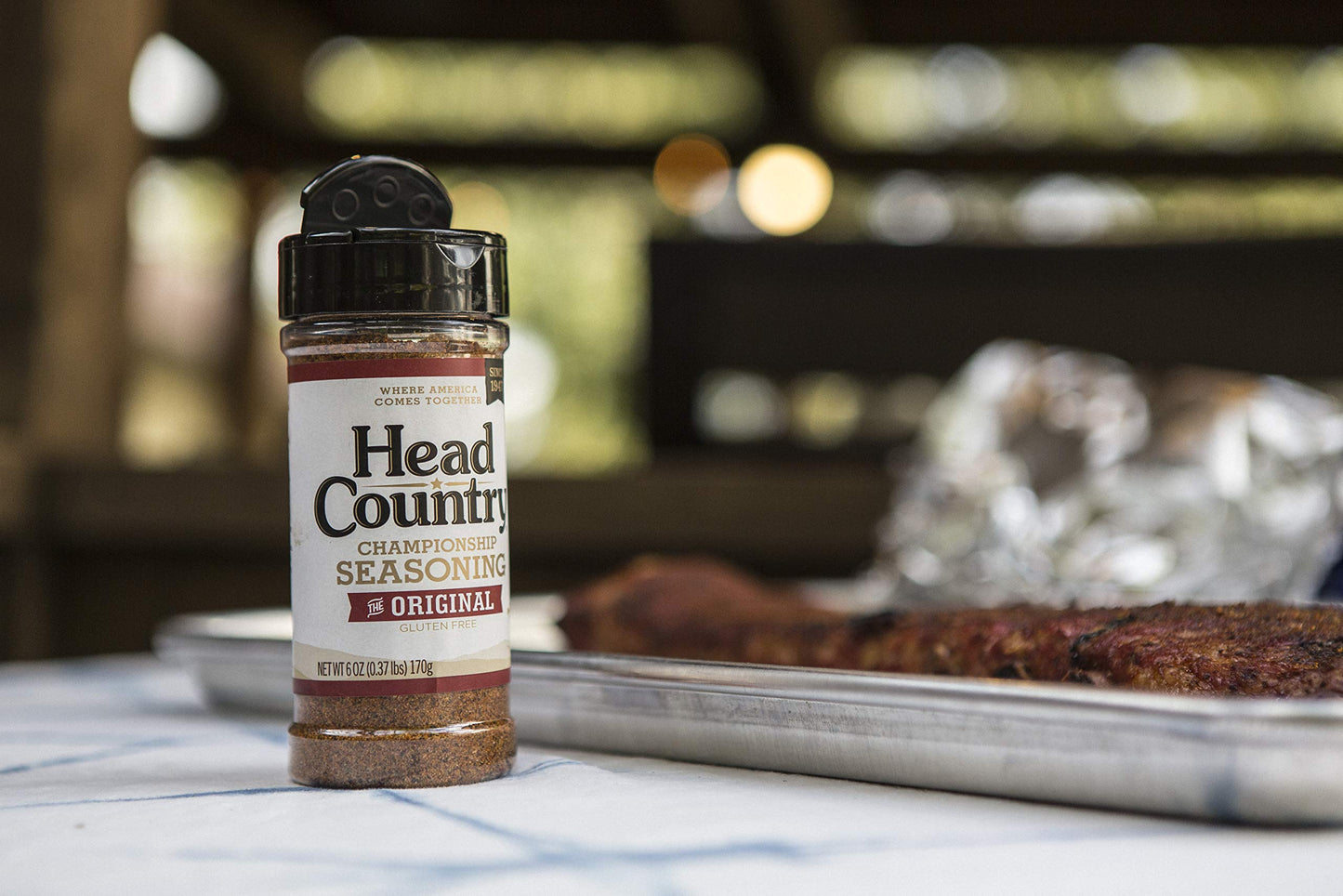 Head Country Bar-B-Q Championship Seasoning, Original Gluten Free All-Purpose Barbecue Seasoning Bold & Herbal Dry Spice Rub To