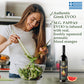 M.G. PAPPAS Extra Virgin Olive Oil - Blood Orange Infused, High Polyphenol 550mg/kg, Cold Pressed, Unfiltered, 12.7 Fl Oz