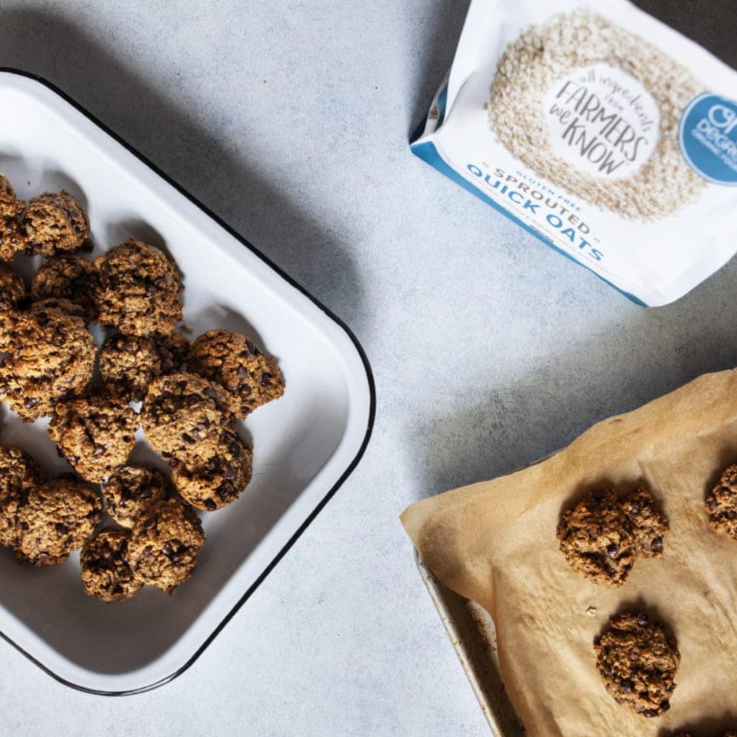 One Degree Organic Foods, Gluten Free, Sprouted Rolled Oats And Quick Oats, 24Oz (Quick Oats & Rolled Oats)