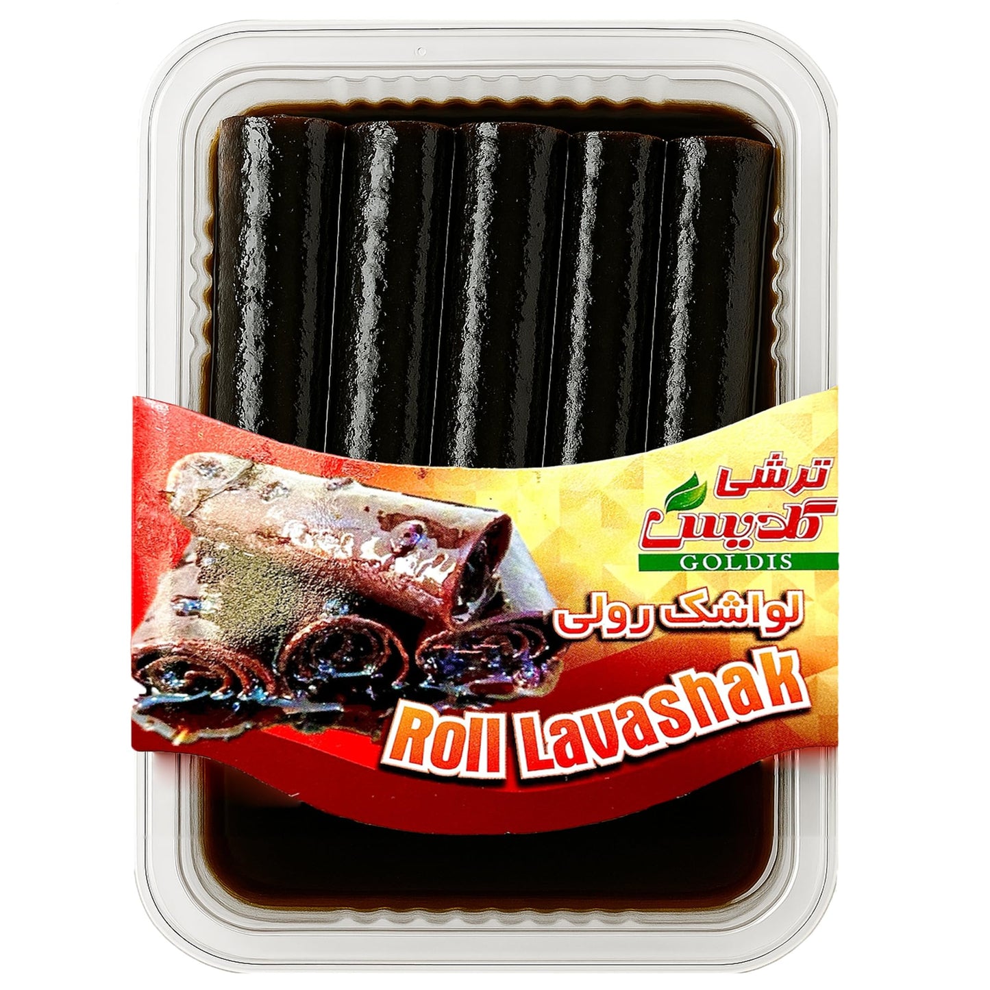 GOALDEES Roll Lavashak Pomegranate Juicy Sour Fruit Leather Persian Snack Middle Eastern Halal Bold Flavor Timeless Tradition (1