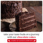 DAVIDS COOKIES 10 Chocolate Overload Layer Cake - Gourmet Delight, 115.2 oz, Ideal for Celebrations and Birthdays