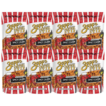Zapps Cajun Pretzel Stix pack of 8-5 oz bags