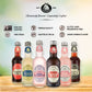 Fentimans Sparkling Pink Ginger Drink - Non-  ic Ginger malt-inspired - 9.3 Fl Oz (Pack of 4) - No Artificial Sweeteners or Preservatives